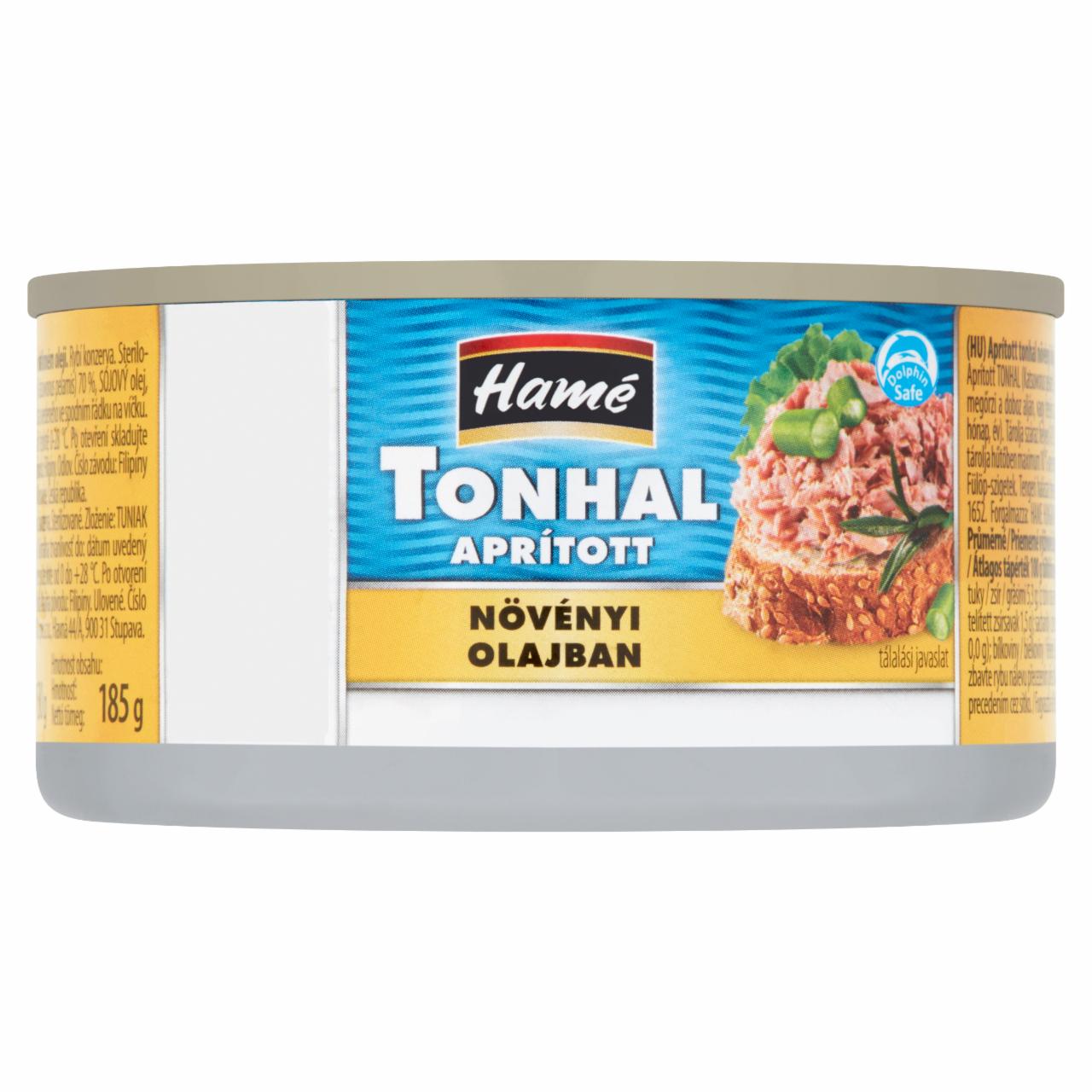 Photo - Hamé Chopped Tuna in Vegetable Oil 185 g