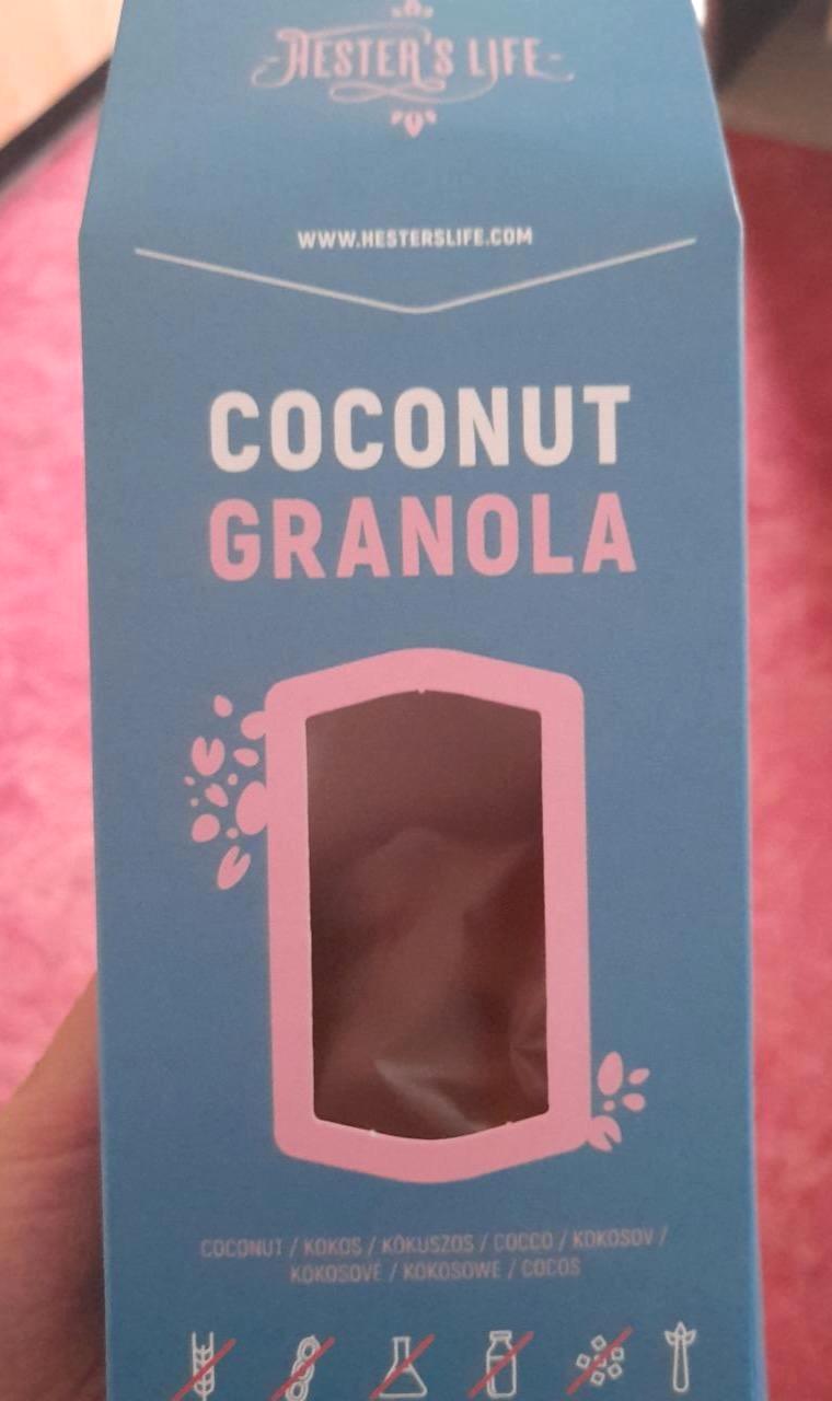 Photo - Hester's Life Coconut Granola 60 g