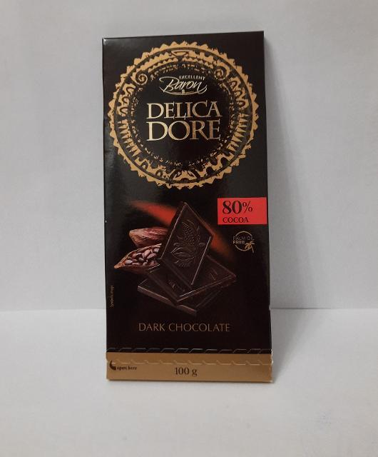 Photo - Baron Delicadore Intense Dark Chocolate 126 g (6 x 21 g)