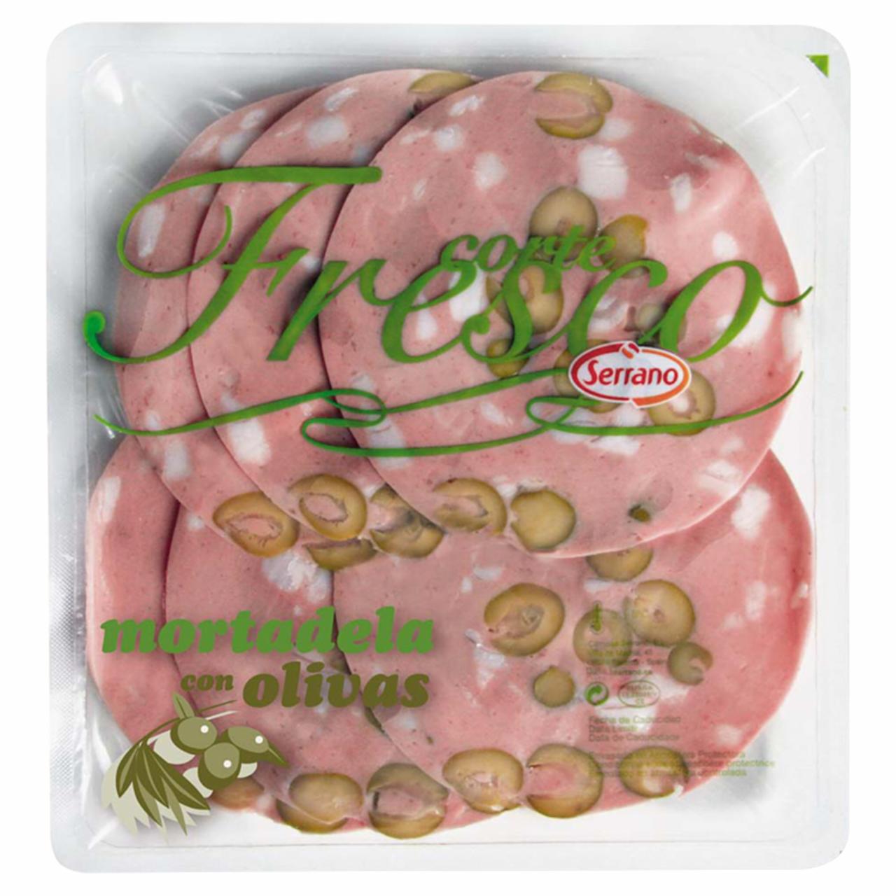 Photo - Serrano Corte Fresco Mortadela with Olives 100 g