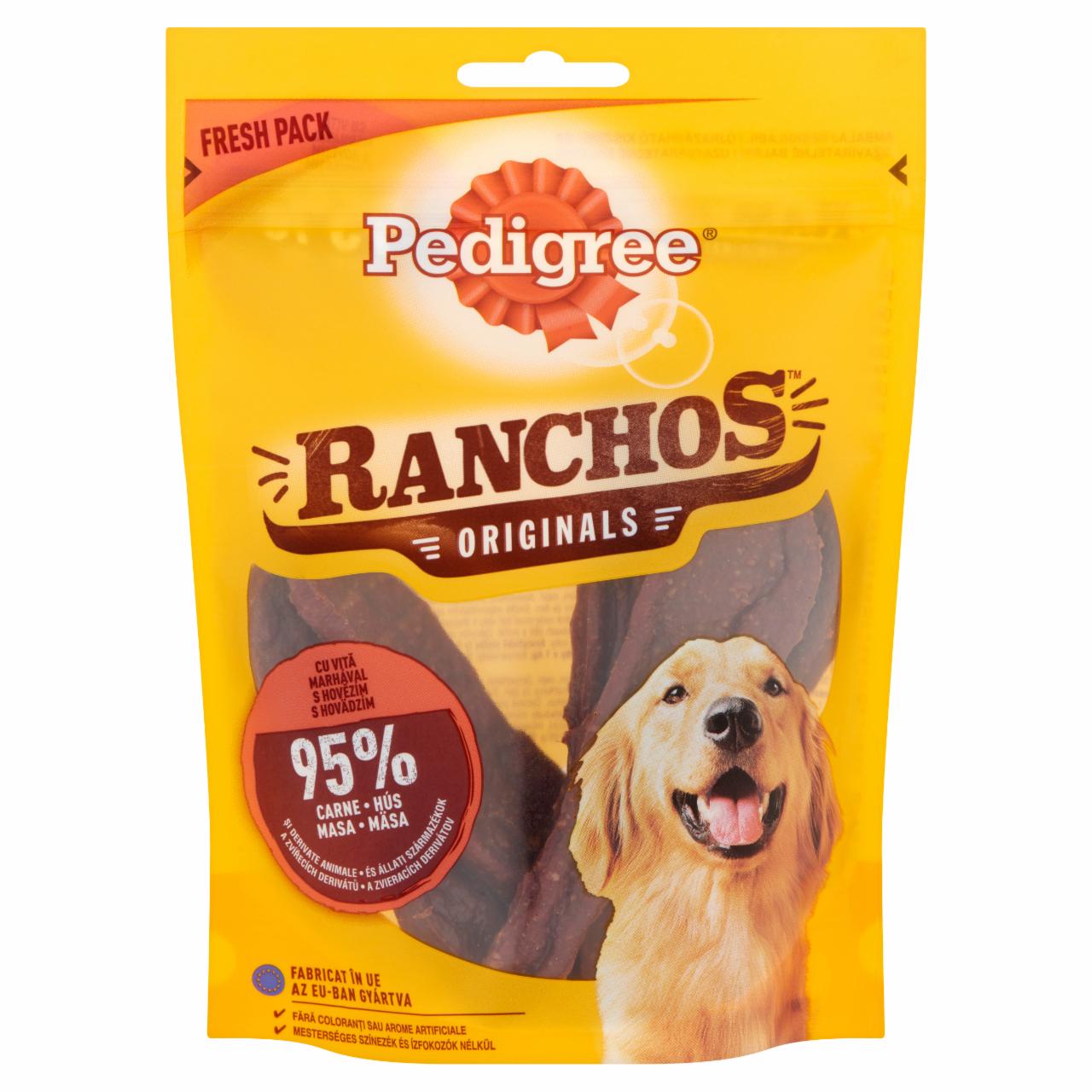 Photo - Pedigree Ranchos Dog Treat with Beef 70 g