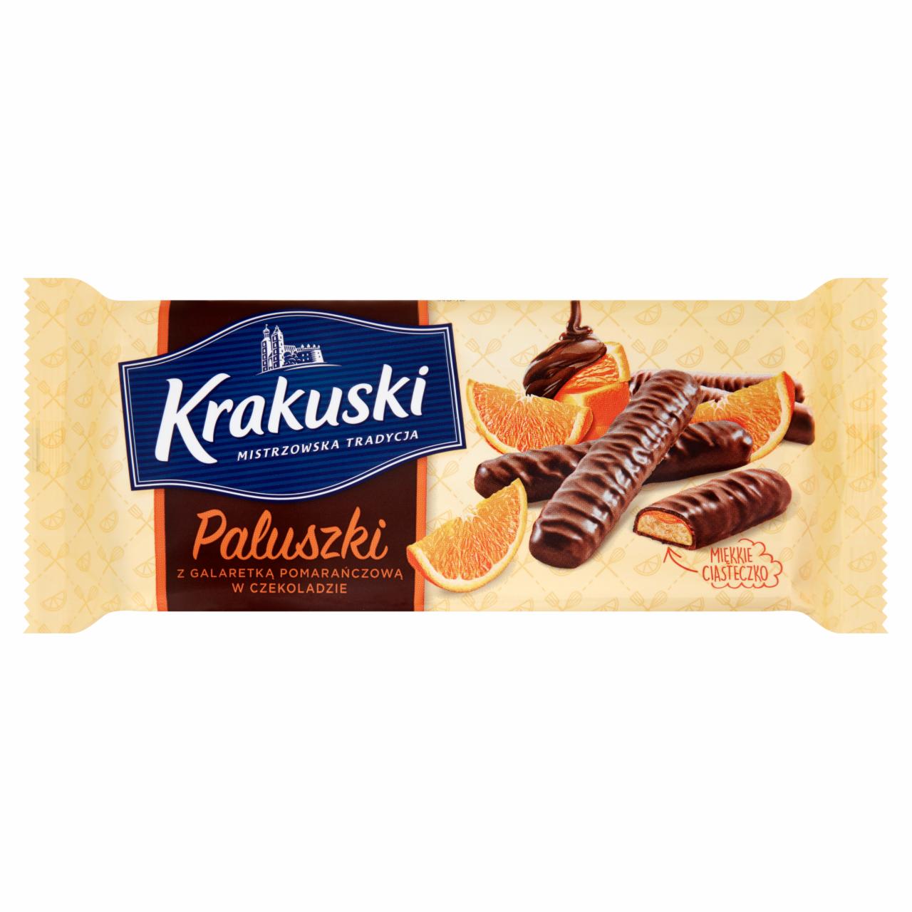 Photo - Krakuski Sticks in Chocolate with Orange Jelly 144 g