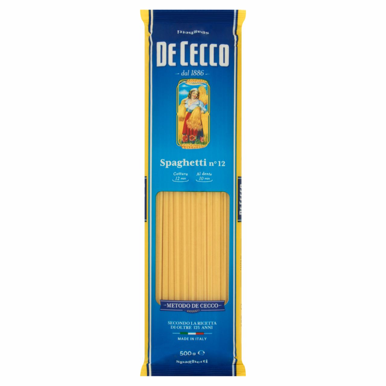 Photo - De Cecco Spaghetti No 12 Wheat Pasta 500 g