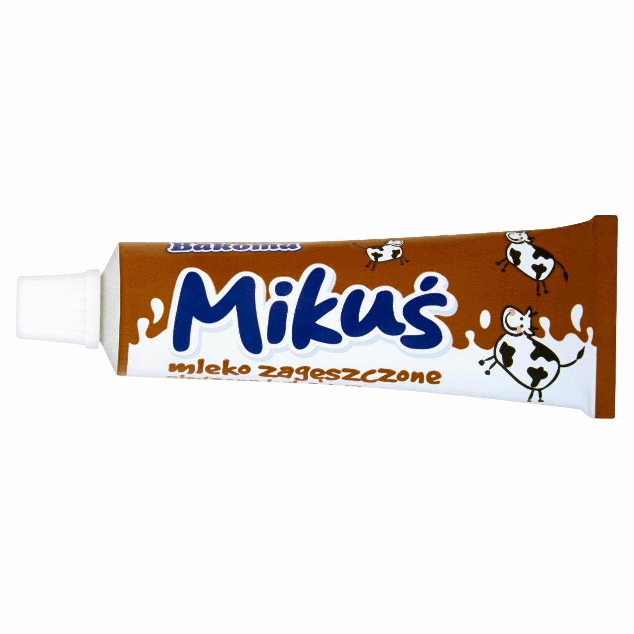 Photo - Bakoma Mikuś Cocoa Flavoured Sweetened Condensed Milk 75 g