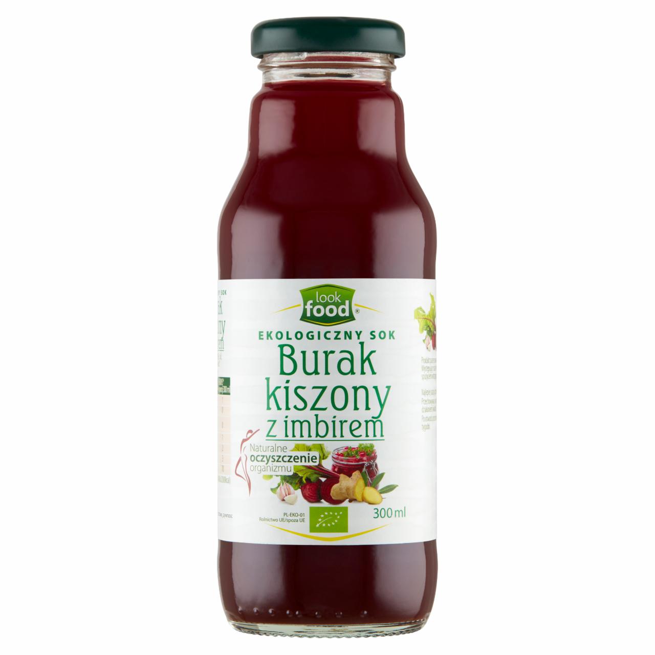 Photo - Look Food Pickled Beet with Ginger Organic Juice 300 ml