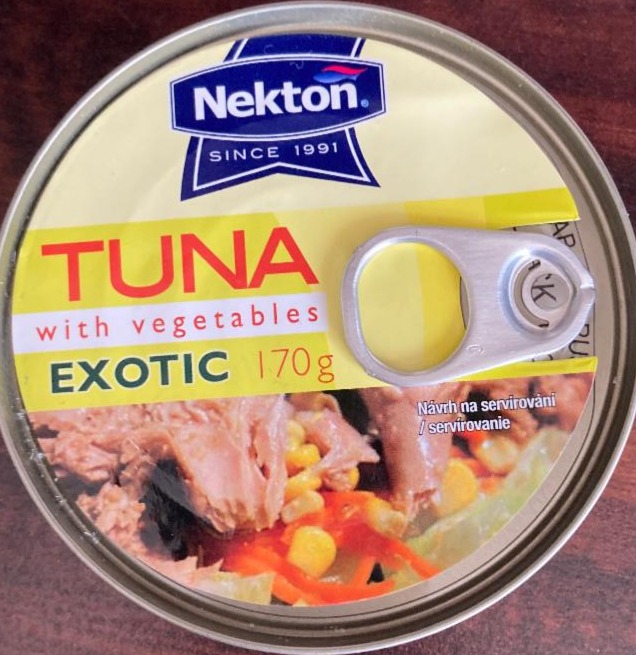 Photo - Tuna with vegetables exotic Nekton