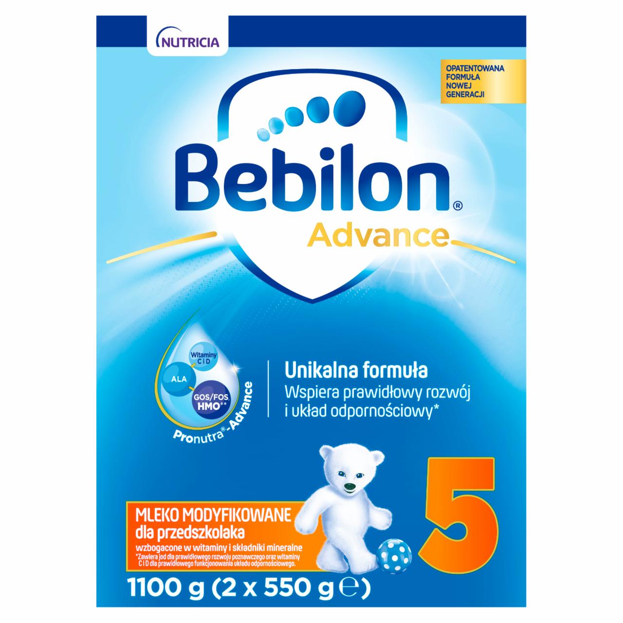 Photo - Bebilon 5 Pronutra-Advance Junior Powdered Milk for Preschooler 1100 g (2 x 550 g)