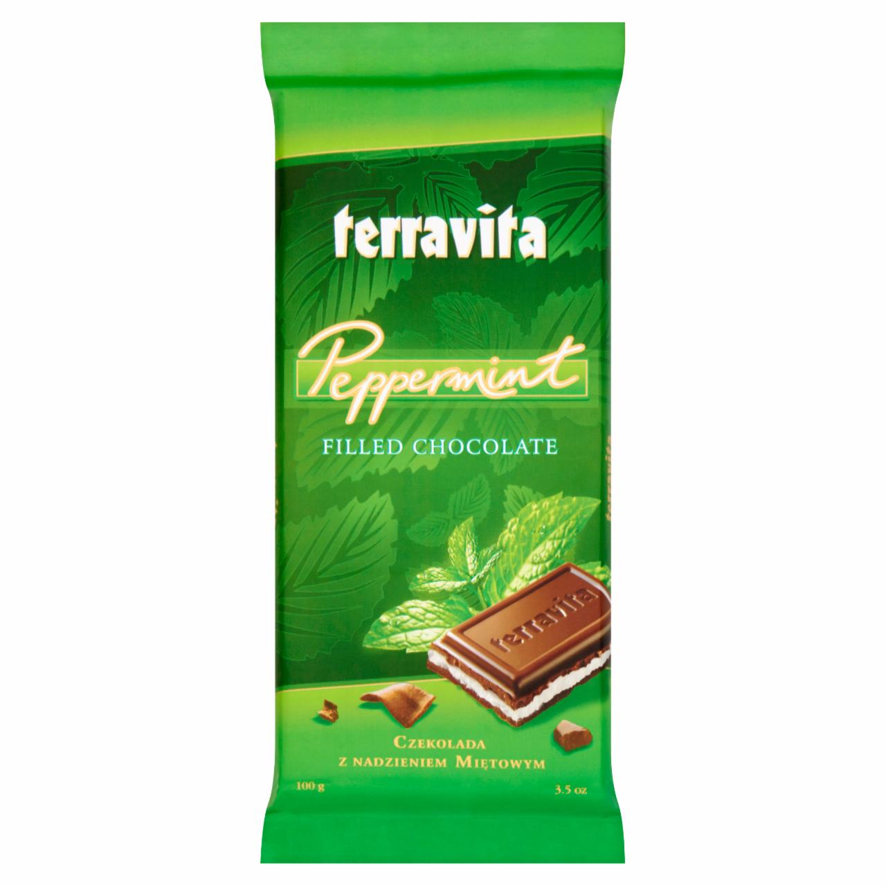 Photo - Terravita Peppermint Filled Chocolate 100 g