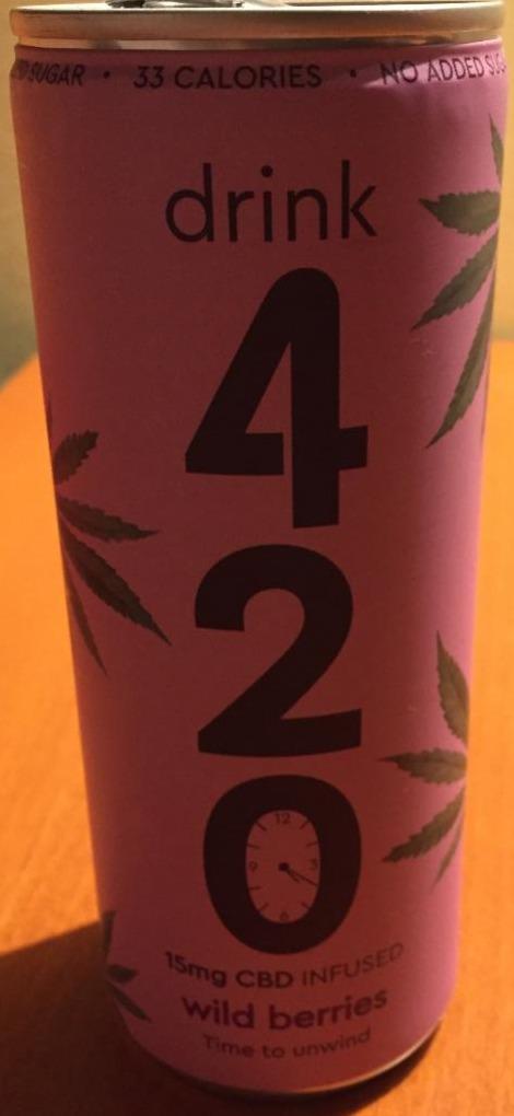 Photo - Drink 420 CBD Infused Wild Berries