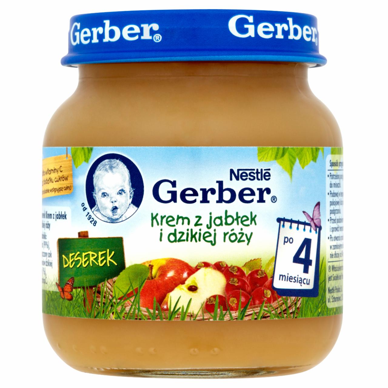 Photo - Gerber Deserek Briar and Apple Cream for Children after 4 Months Onwards 130 g