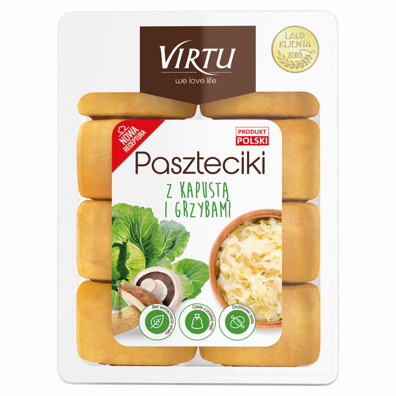 Photo - Virtu Patties with Sauerkraut and Mushrooms 250 g