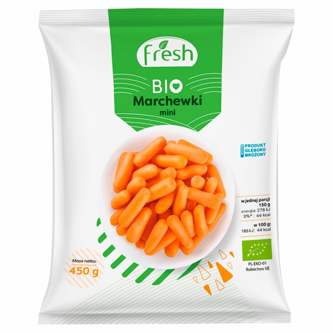 Photo - Fresh Bio Mini Carrots 450 g