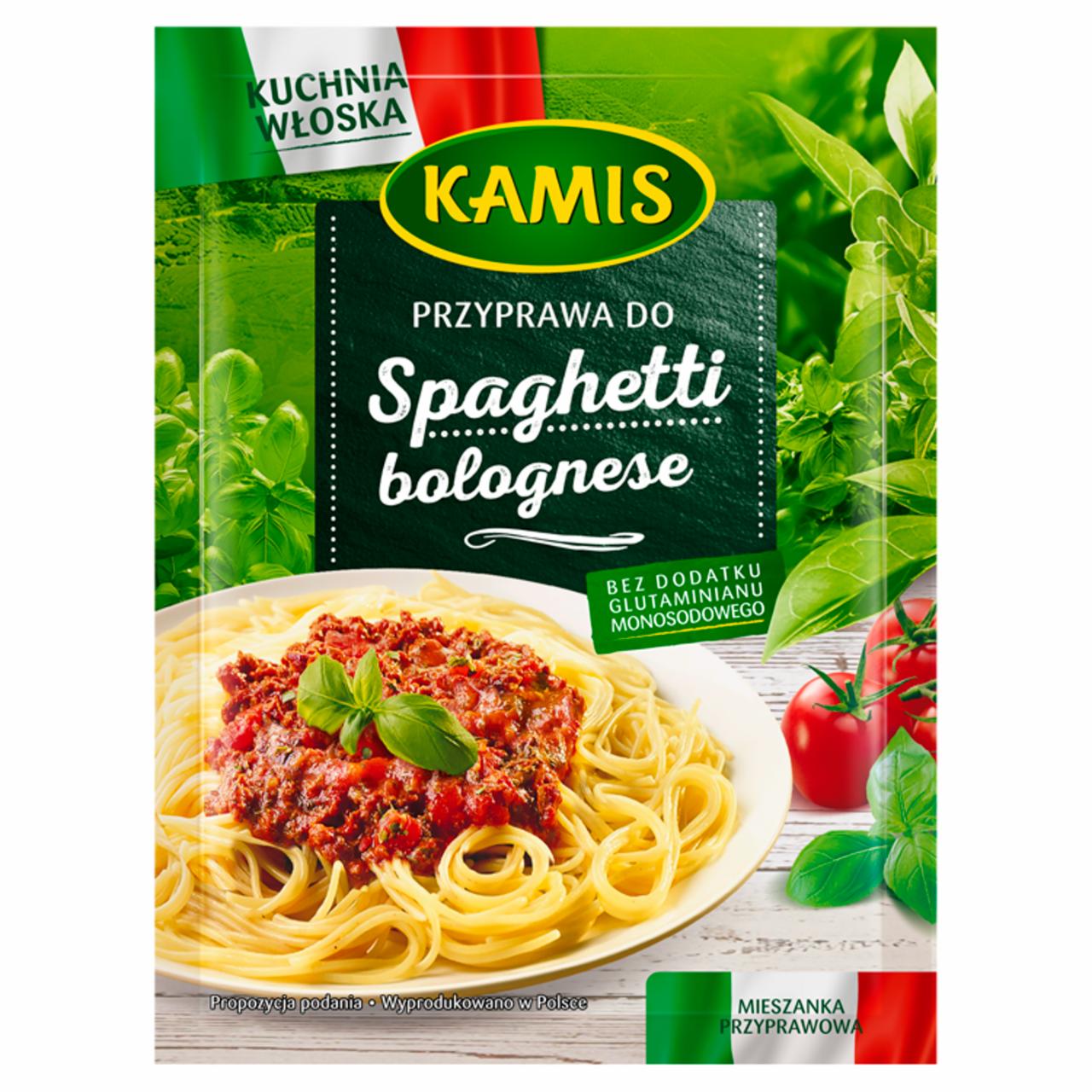 Photo - Kamis Kuchnia włoska Spaghetti Bolognese Seasoning Spice Mix 15 g