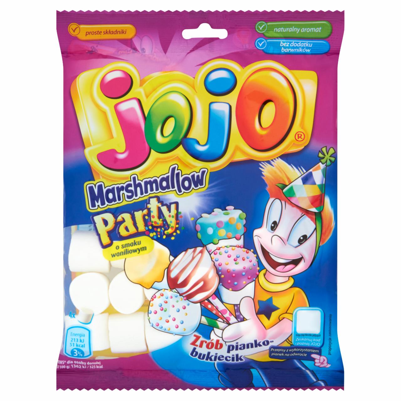 Photo - Jojo Party Vanilla Flavoured Marshmallow 180 g