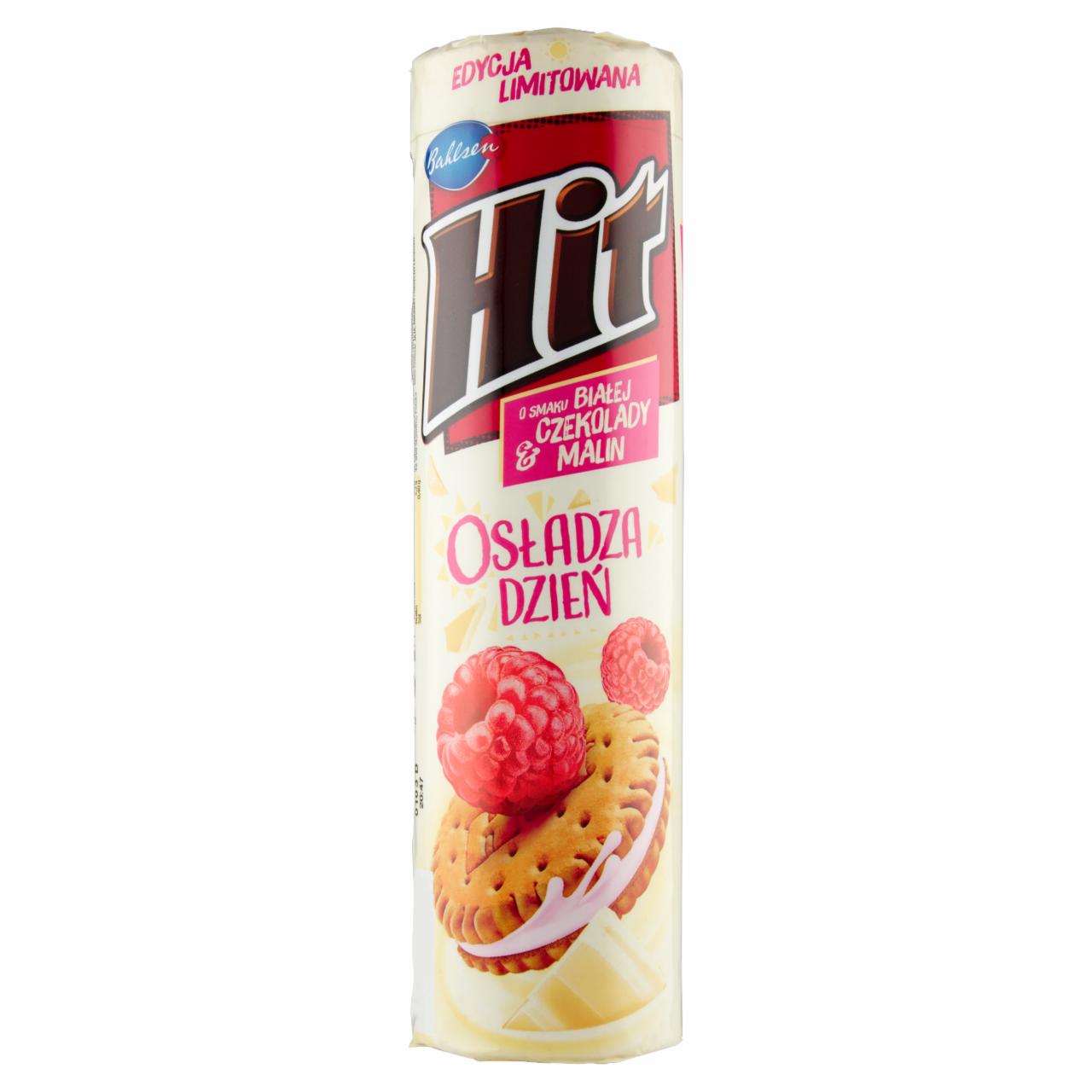 Photo - Hit Biscuits with White Chocolate and Raspberries Flavoured 220 g