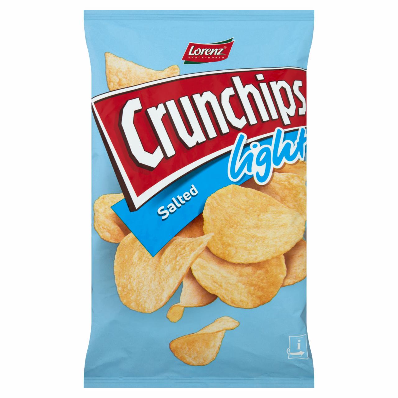 Photo - Lorenz Crunchips Light Salted Fat Reduced Potato Crisps 90 g