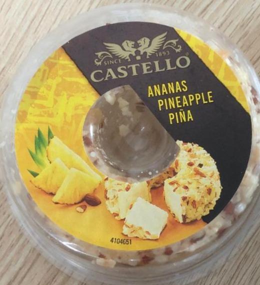 Photo - Castello Cream Cheese with Pineapple 125 g