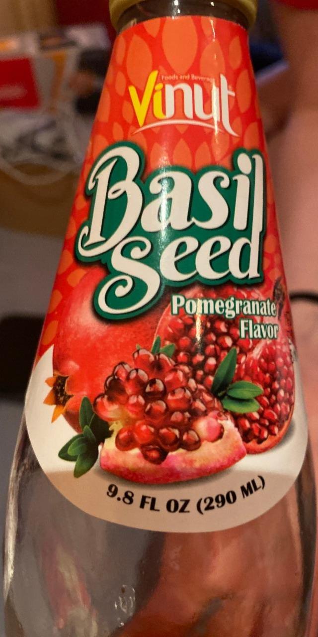 Photo - Basil Seed Pomegranate flavor Vinut