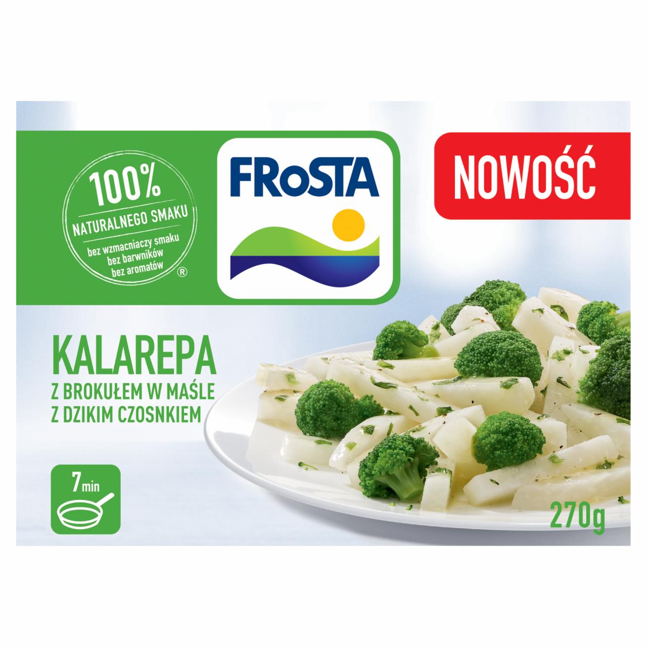 Photo - FRoSTA Kohlrabi with Broccoli in Butter with Bear's Garlic 270 g