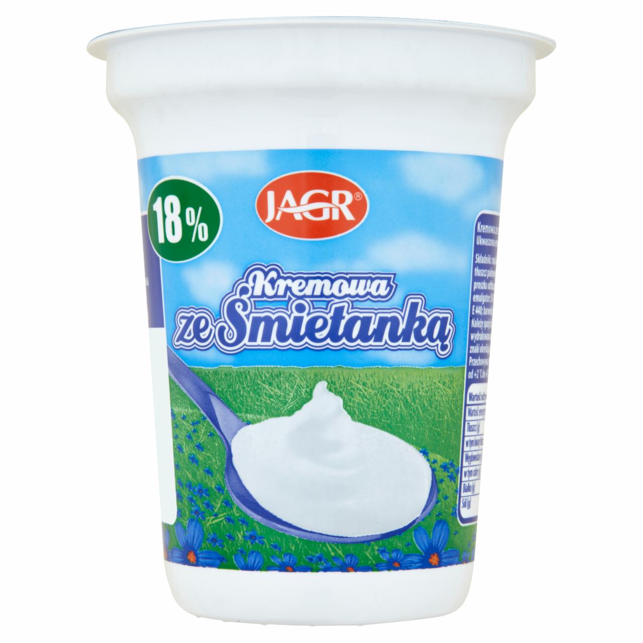 Photo - Jagr Creamy with Long Life Cream 18% Fat Emulsion 330 g