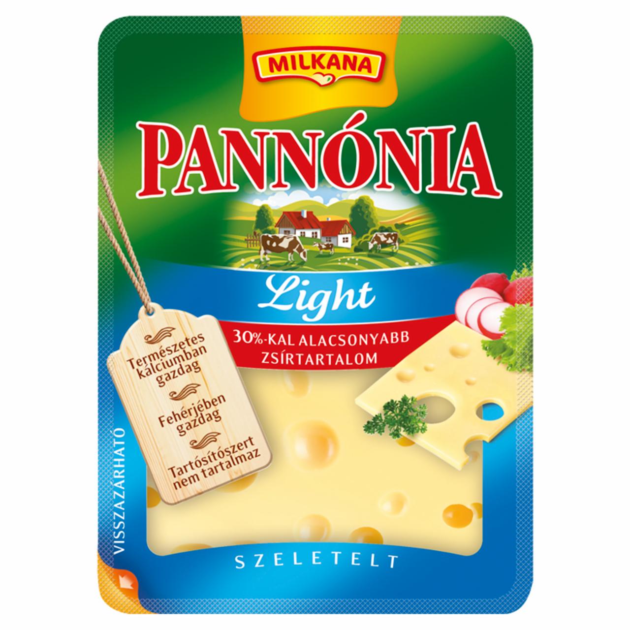 Photo - Pannónia Light Sliced Cheese 125 g