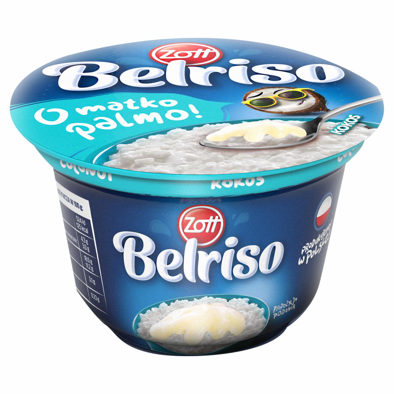 Photo - Zott Belriso Milk Dessert with Rice 200 g