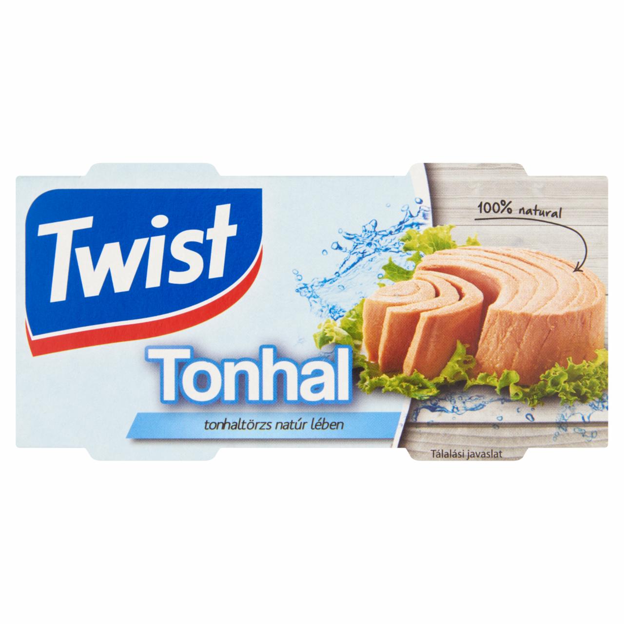 Photo - Twist Tuna in Unflavoured Juice 2 x 80 g