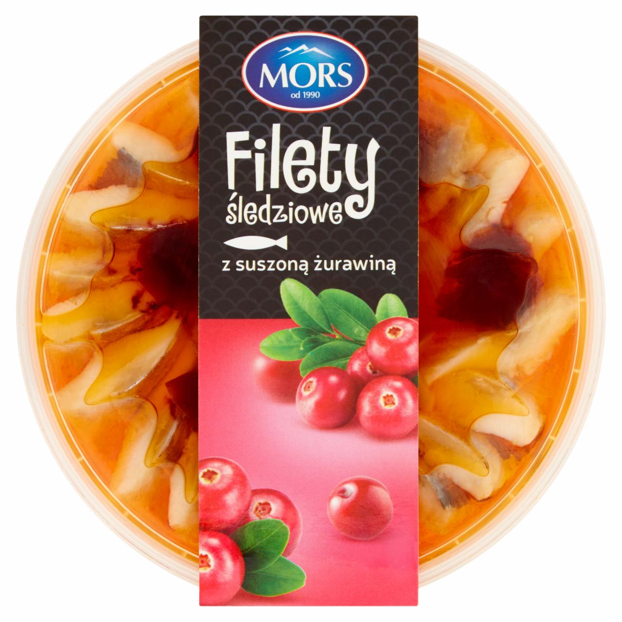 Photo - Mors Herring Fillets with Dried Cranberries 220 g