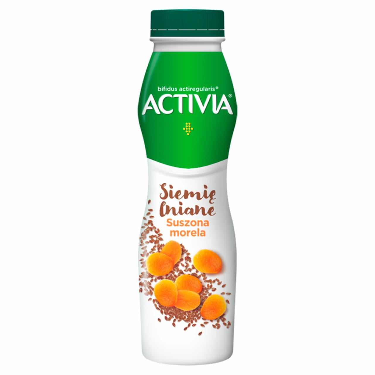 Photo - Danone Activia Linseed Dried Apricot Yoghurt 290 g