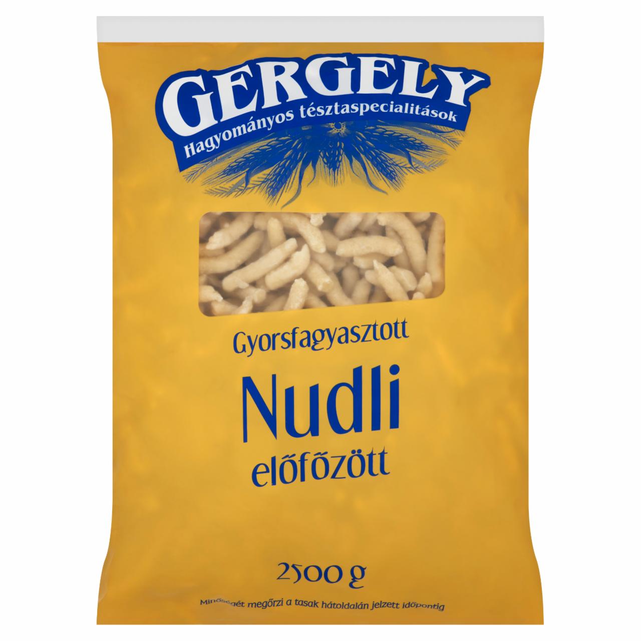 Photo - Gergely Hagyományos Tésztaspecialitások Quick-Frozen Pre-Cooked Noodles 2500 g
