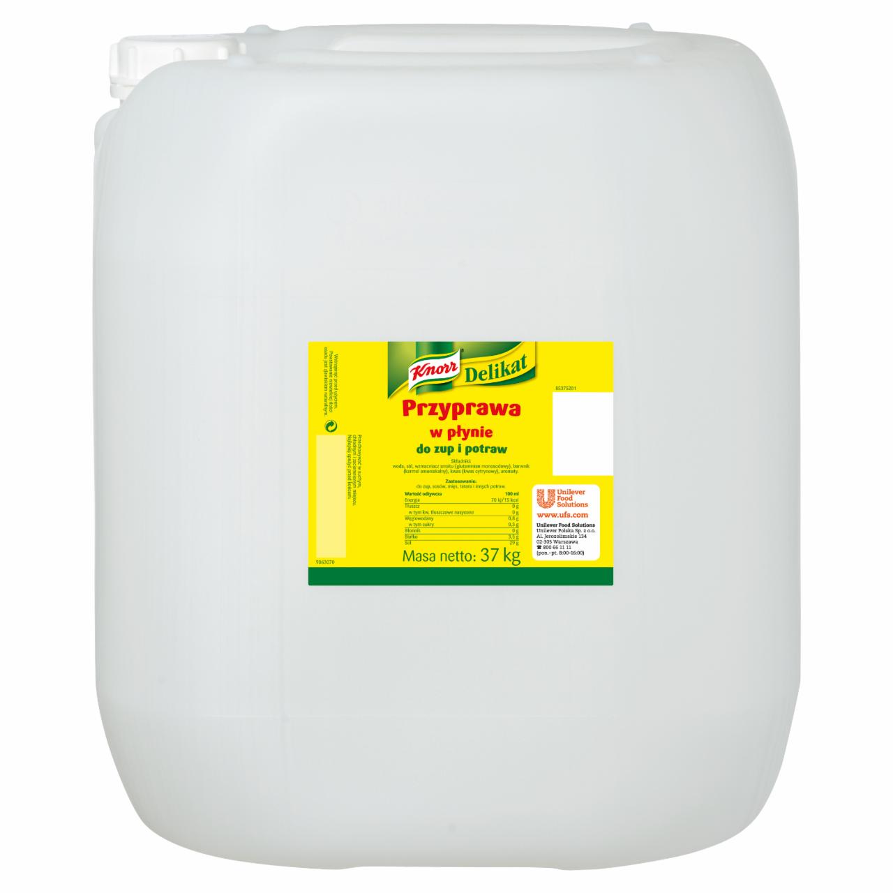 Photo - Knorr Delikat Soups and Dishes Liquid Seasoning 37 kg