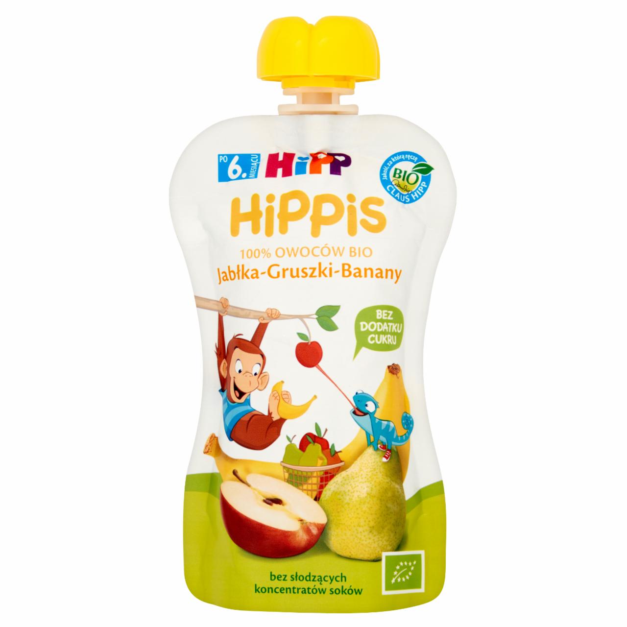 Photo - HiPP BIO Apples-Pears-Bananas Fruit Mousse after 6. Month Onwards 100 g