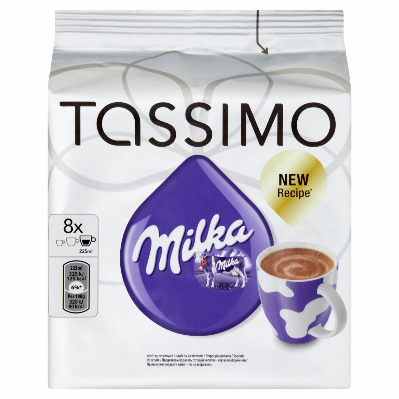 Photo - Tassimo Milka Cocoa Drink with Sugar and Milk 240 g