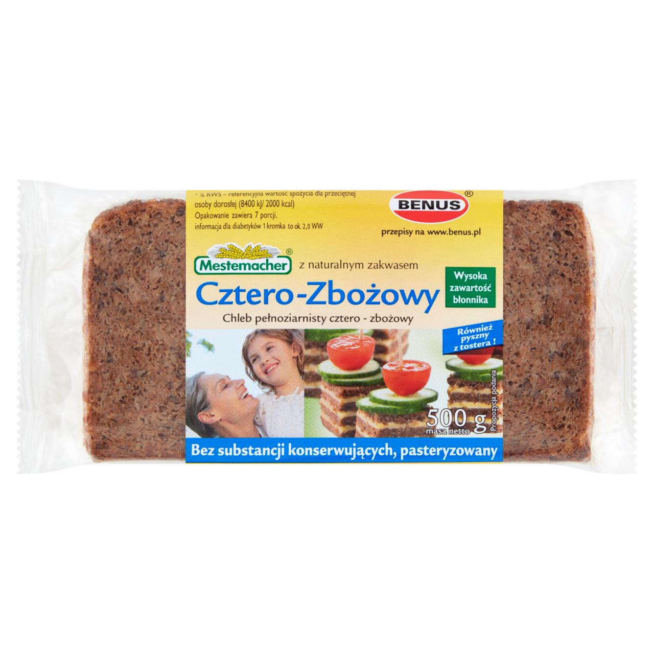 Photo - Mestemacher Wholegrain Rye Four-Cereal Bread 500 g