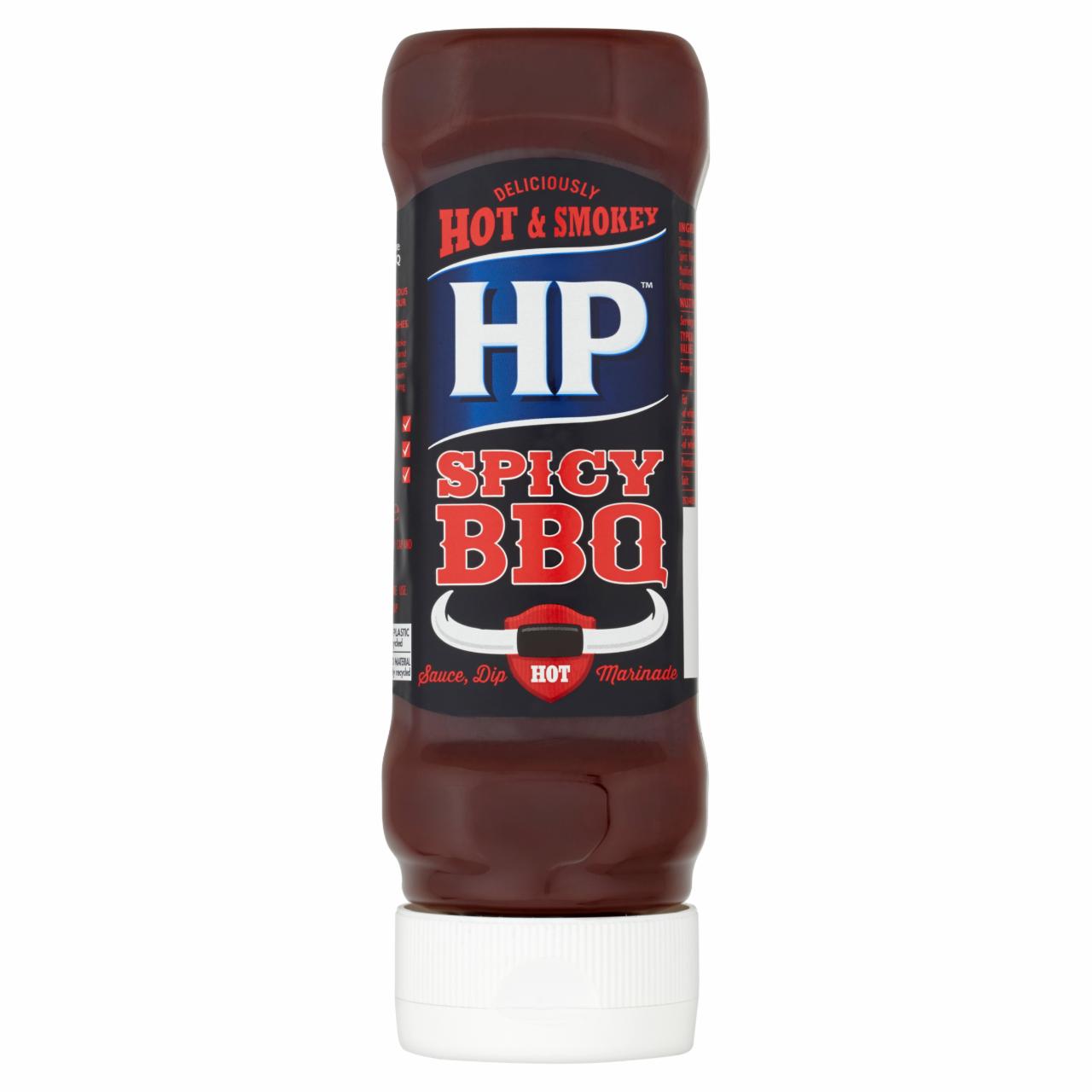 Photo - HP Spicy Woodsmoke Flavour BBQ Sauce 470 g