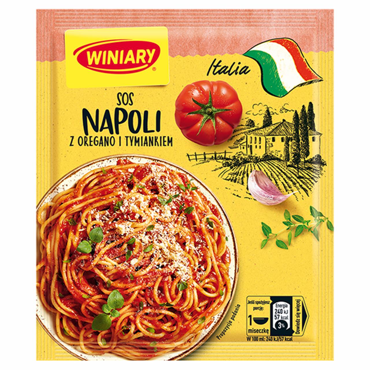 Photo - Winiary Italia Napoli Sauce with Oregano and Thyme 48 g