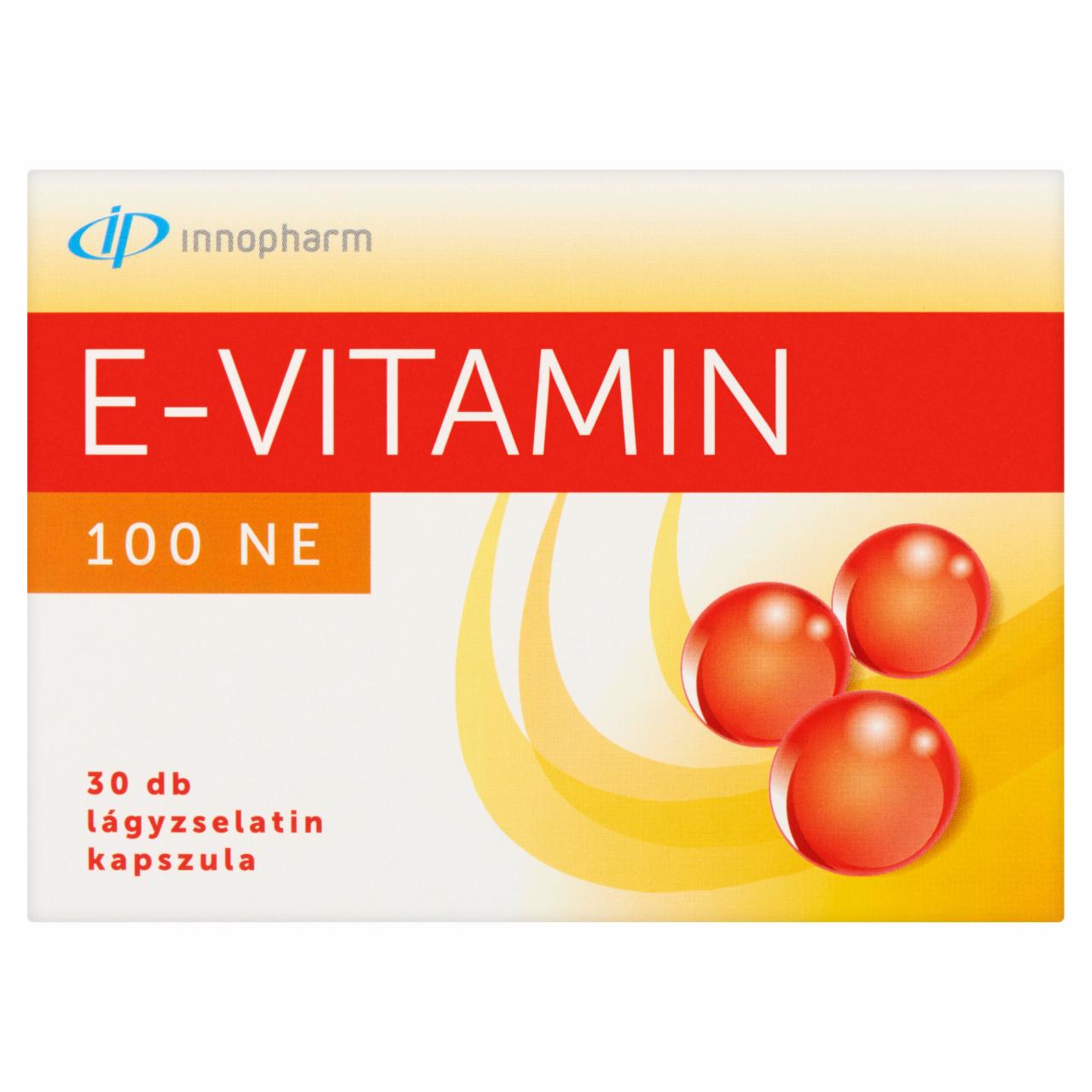 Photo - Innopharm E-vitamin 100 NE Dietary Supplement Soft Gel Capsules 30 pcs 21 g
