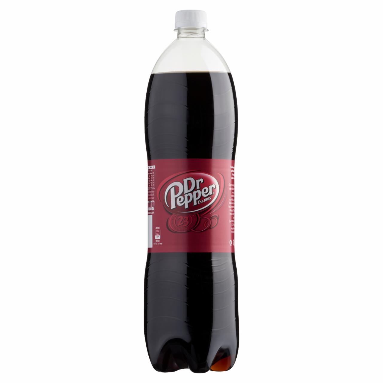 Photo - Dr Pepper Low-Energy Carbonated Drink with Herbs Extracts Flavour 1,5 l