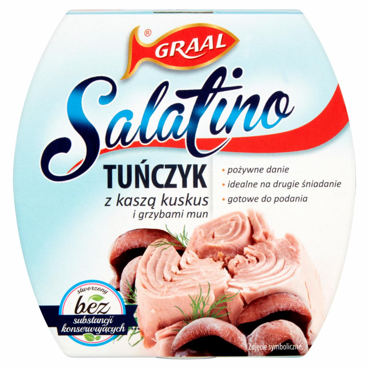 Photo - GRAAL Salatino Tuna with Couscous and Mun Mushrooms 160 g