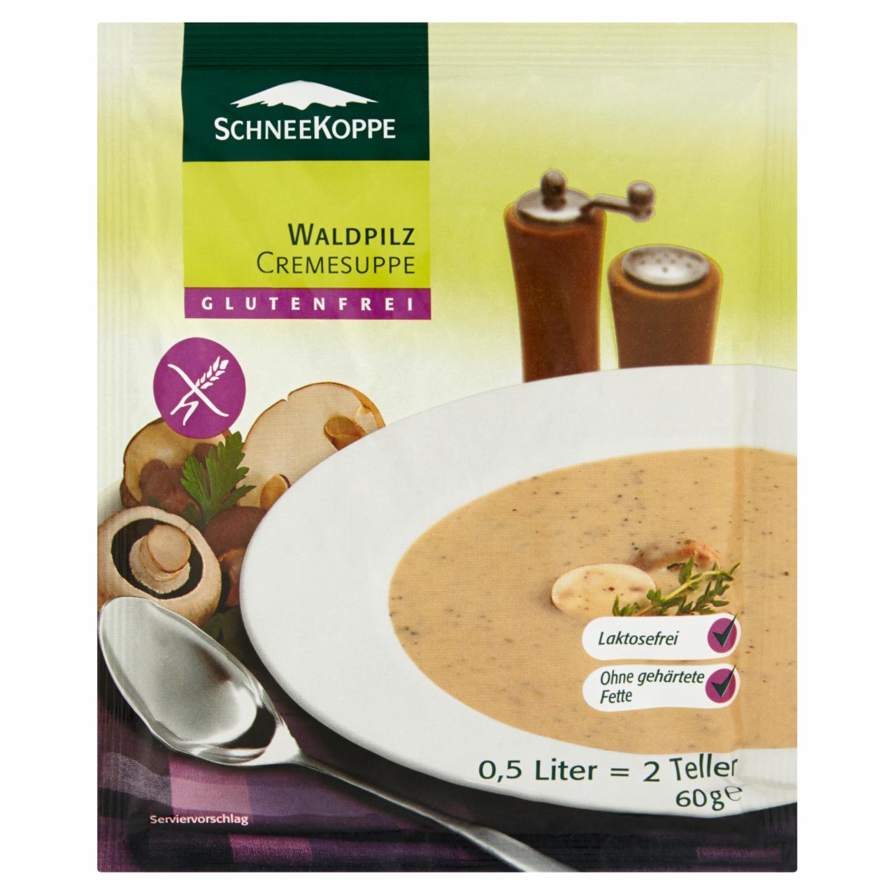 Photo - SchneeKoppe Gluten- and Lactose-Free Instant Cream of Mushroom Soup 60 g