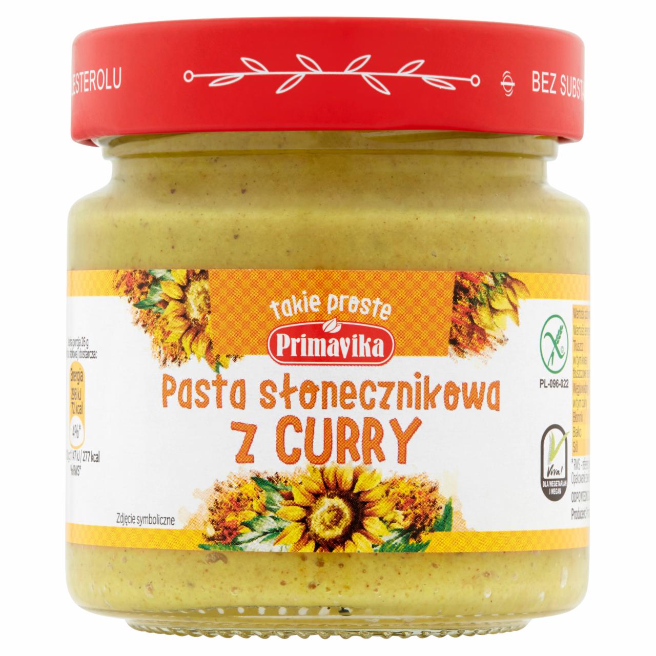 Photo - Primavika Sunflower Paste with Curry 160 g