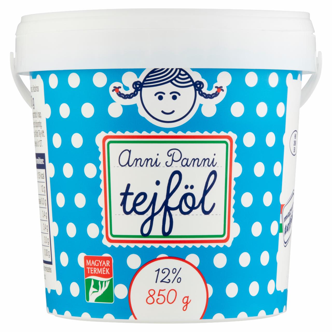 Photo - Anni Panni Sour Cream 12% 850 g