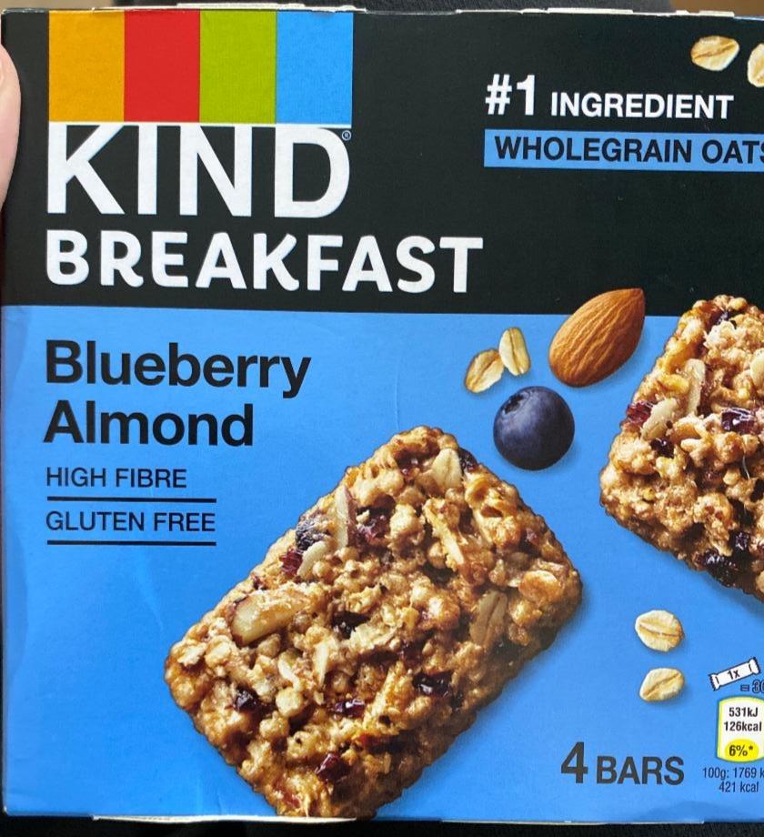 Photo - Breakfast Blueberry Almond Kind