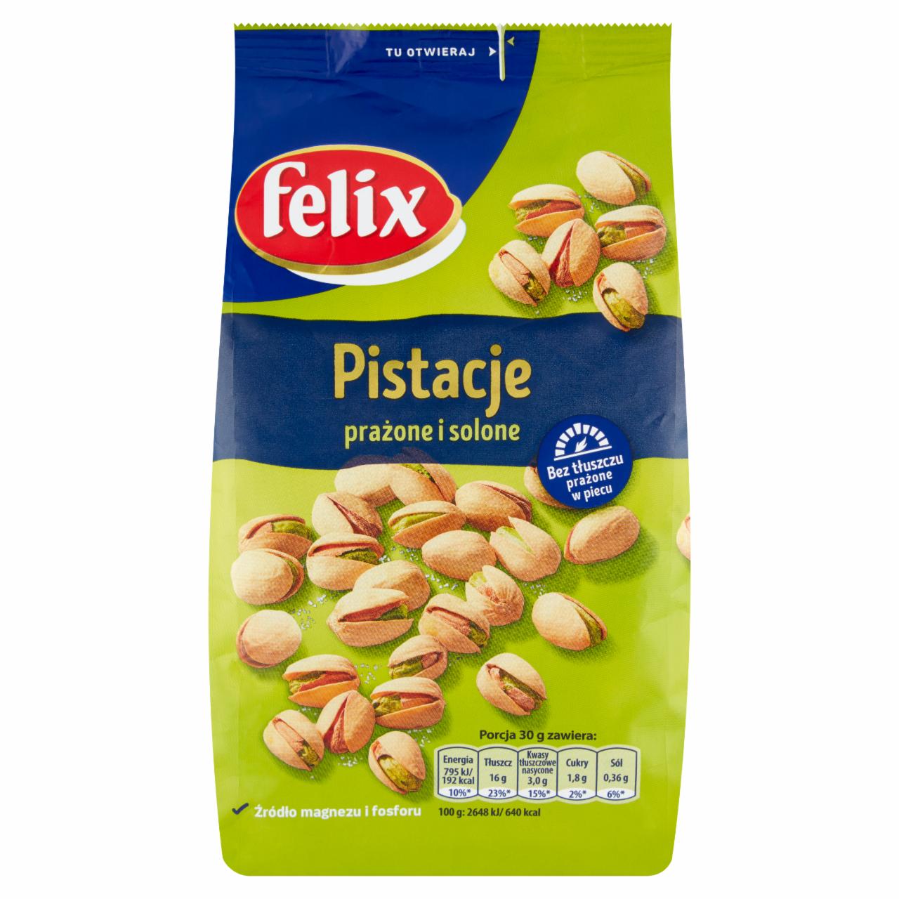 Photo - Felix Roasted and Salted Pistachios 380 g