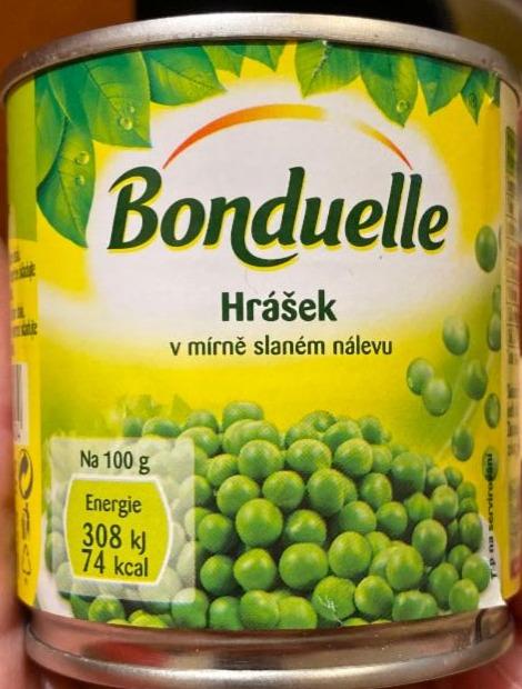 Photo - Traditional canned peas Bonduelle