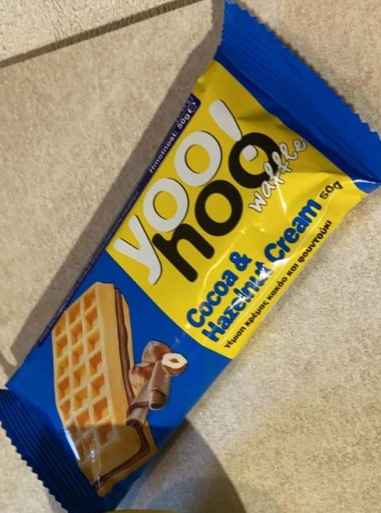 Photo - Waffle Cocoa & Hazelnut crema Yoo Hoo!
