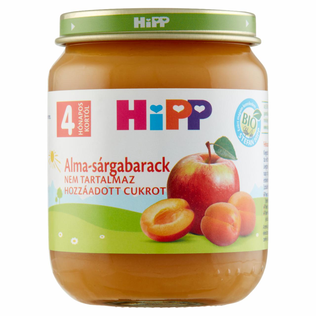 Photo - HiPP Organic Apple-Apricot Baby Dessert 4 Months+ 125 g