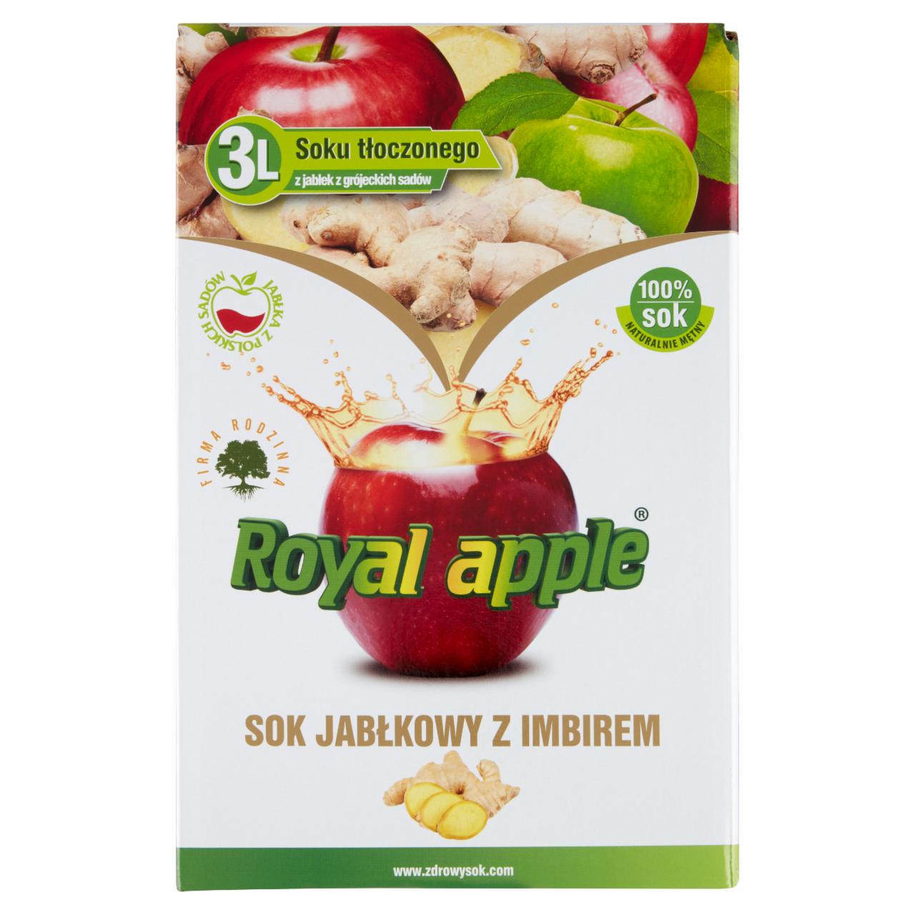 Photo - Royal apple Apple with Ginger Juice 3 L