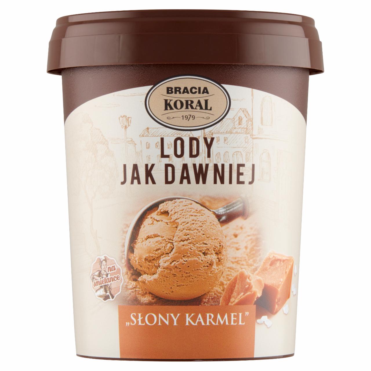 Photo - Bracia Koral Lody jak dawniej Salty Caramel Ice Cream 450 ml