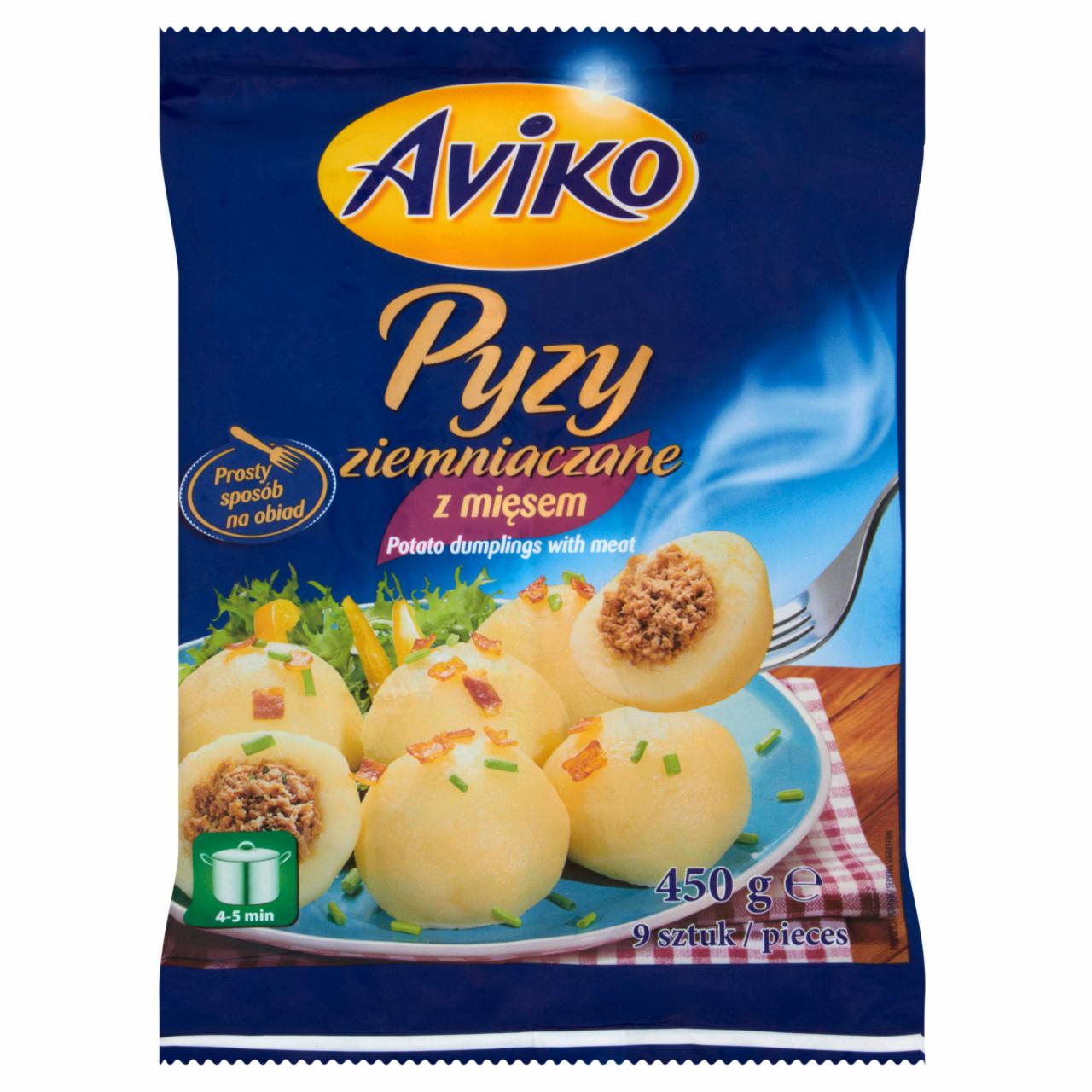 Photo - Aviko Potato Dumplings with Meat 450 g (9 Pieces)